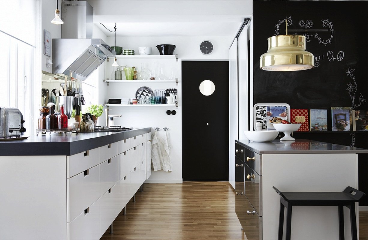 Мебель на кухню в скандинавском стиле
