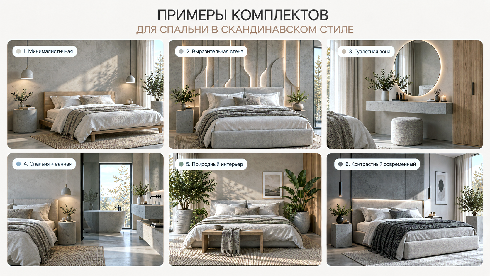 Особенности скандинавского стиля для спальни
