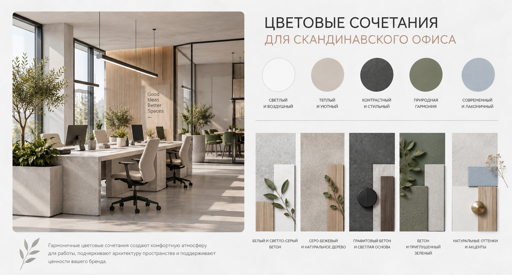 Особенности скандинавского стиля в интерьере офиса