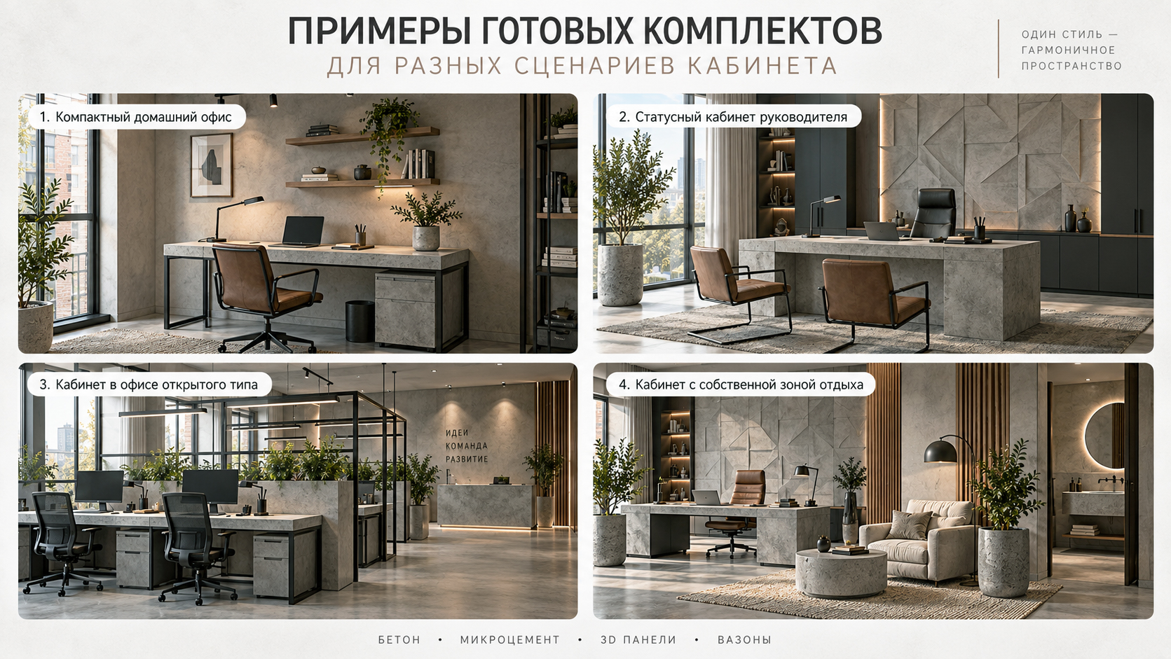 Особенности стиля лофт для кабинета