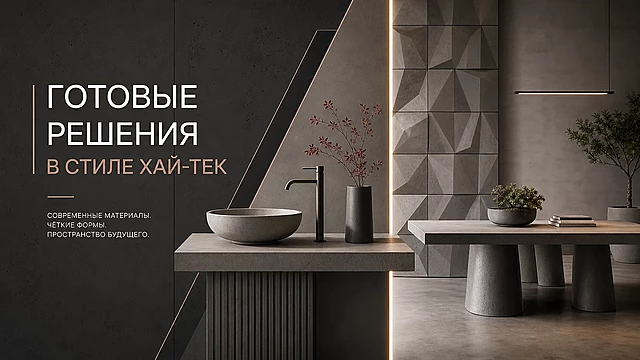 В стиле хай-тек