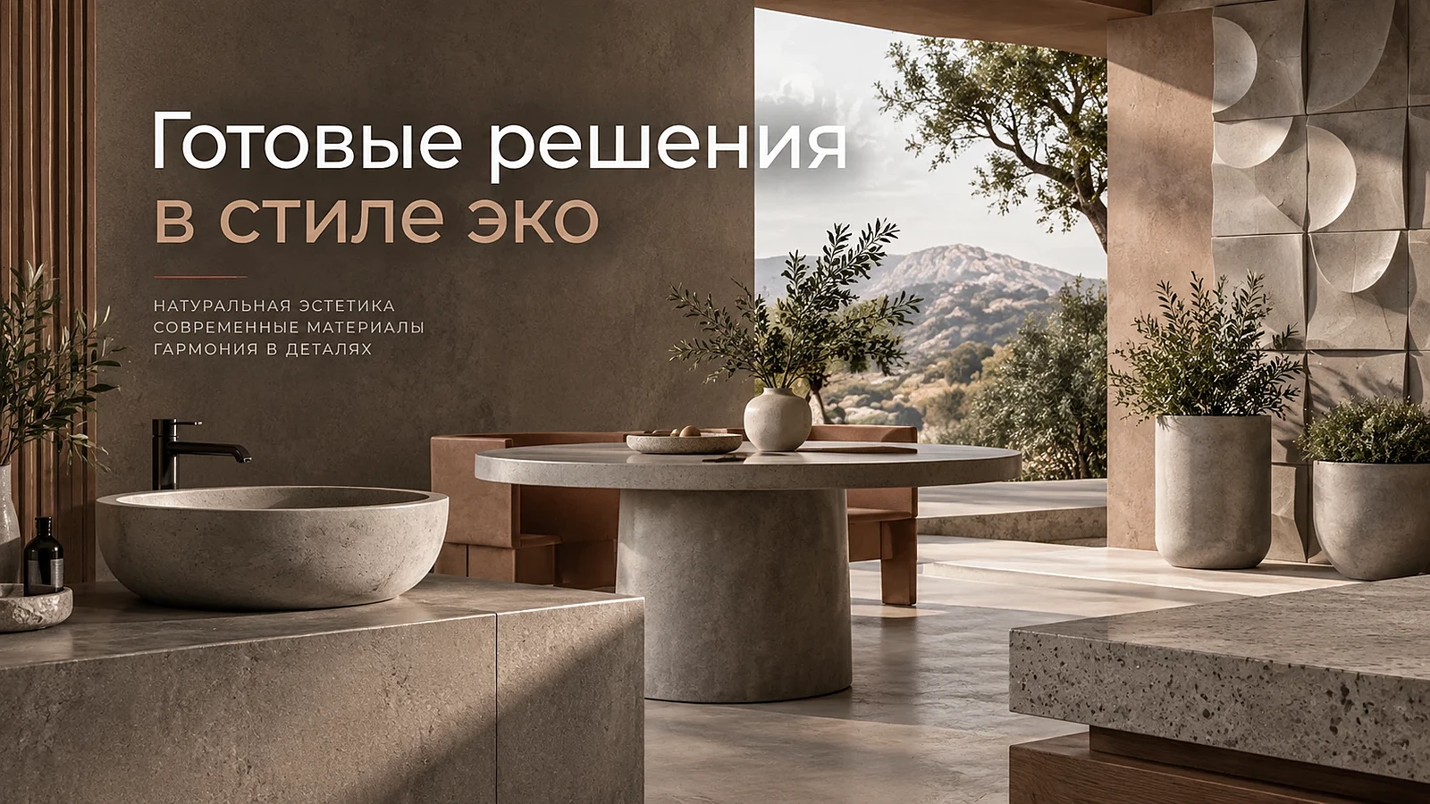 Готовые решения в стиле эко
