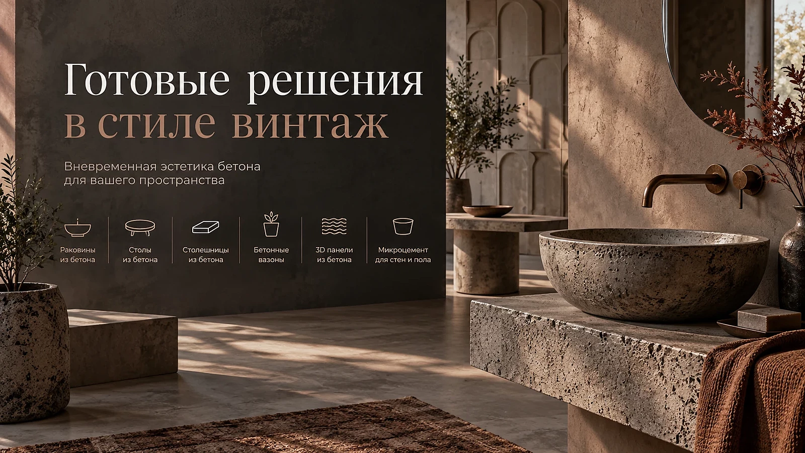 Готовые решения в стиле винтаж