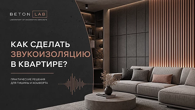 Как сделать звукоизоляцию в квартире?