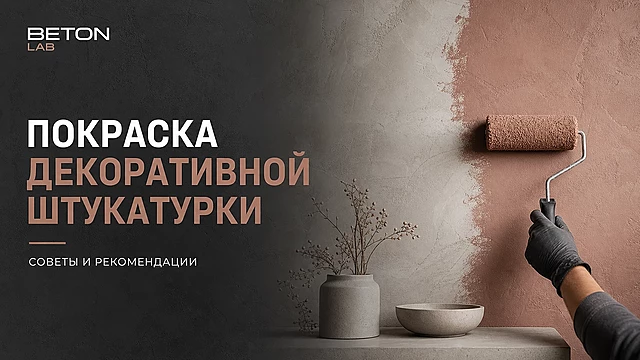 Покраска декоративной штукатурки — советы и рекомендации