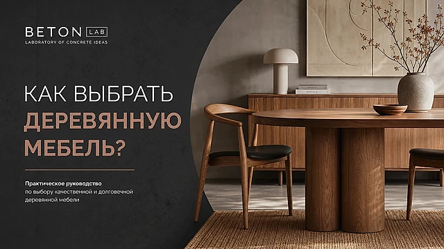Как выбрать деревянную мебель?