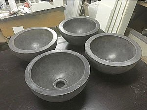 Бетонная раковина Чаша 300 мм 