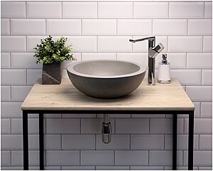 Бетонная раковина Чаша 300 мм 