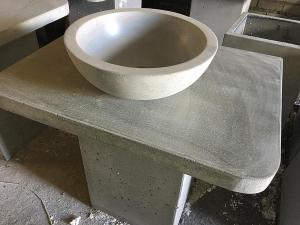 Бетонная раковина Чаша 300 мм 