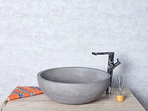 Бетонная раковина Чаша 450 мм 