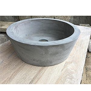 Бетонная раковина трапеция 400 мм