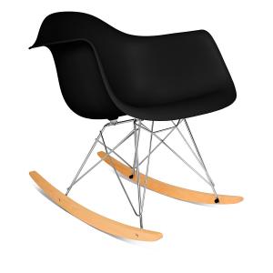 Стул Eames RAR светлый бук черный Стул Eames RAR светлый бук черный
