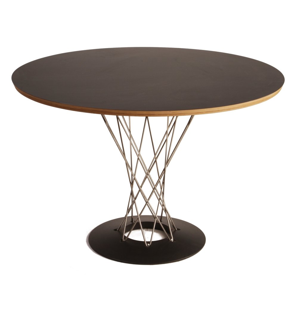 Стол Eero Saarinen Style Tulip Table MDF орех D110