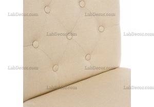 Стул деревянный Menson white / fabric сream
