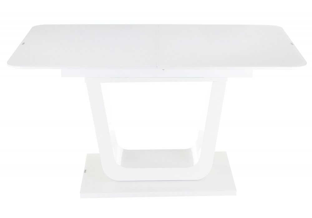 Стол стеклянный Vlinder 140 super white