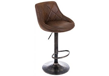 Барный стул Curt vintage brown Барный стул Curt vintage brown