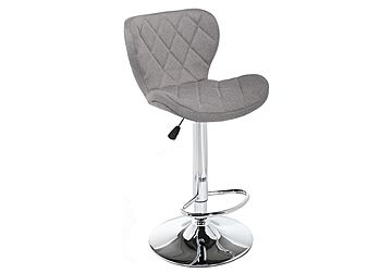 Барный стул Porch grey fabric Барный стул Porch grey fabric
