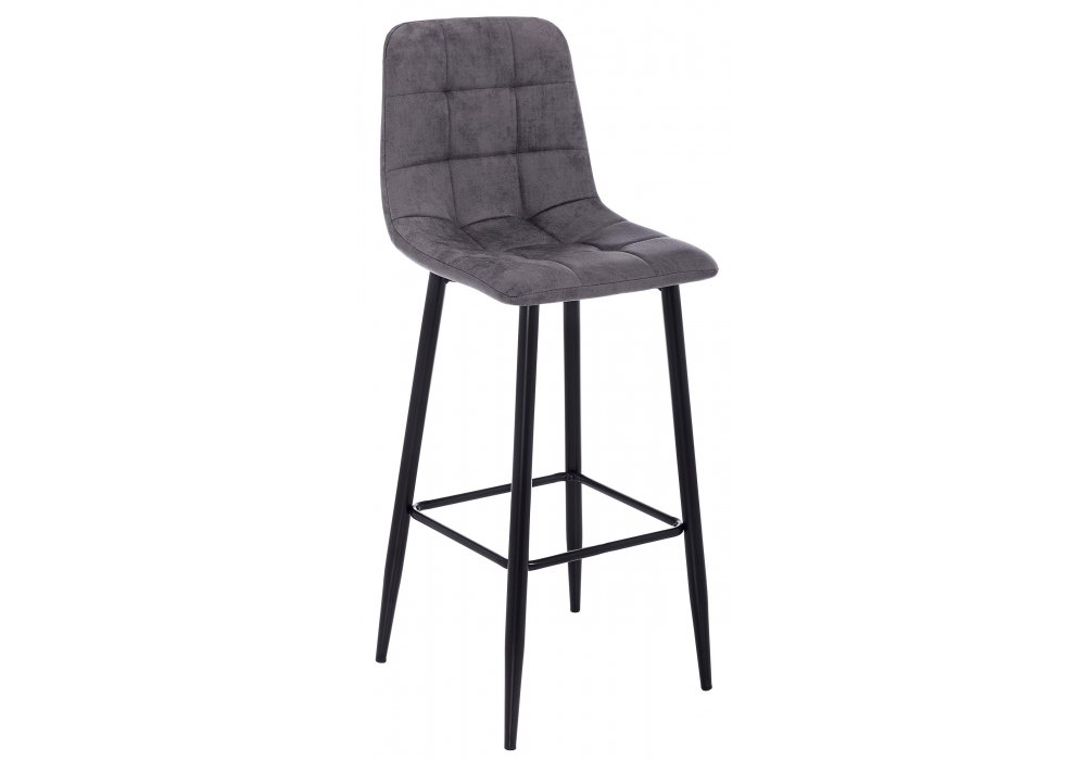 Барный стул Chio black / dark grey