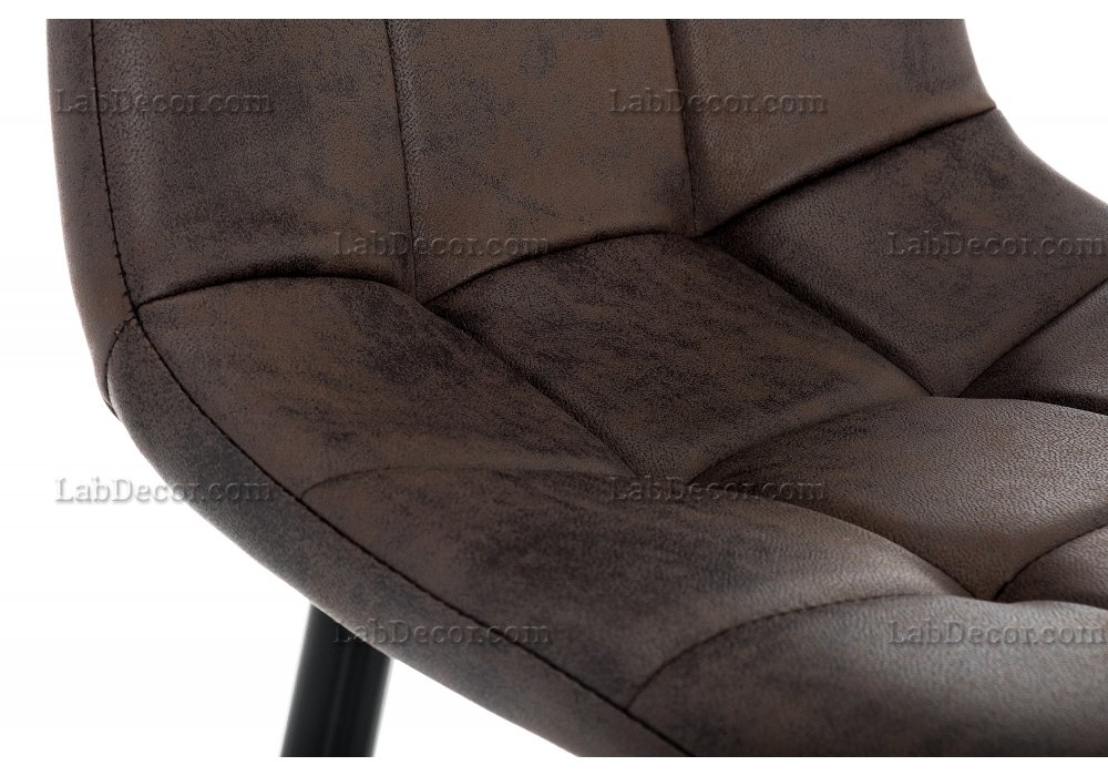 Барный стул Chio black / dark brown