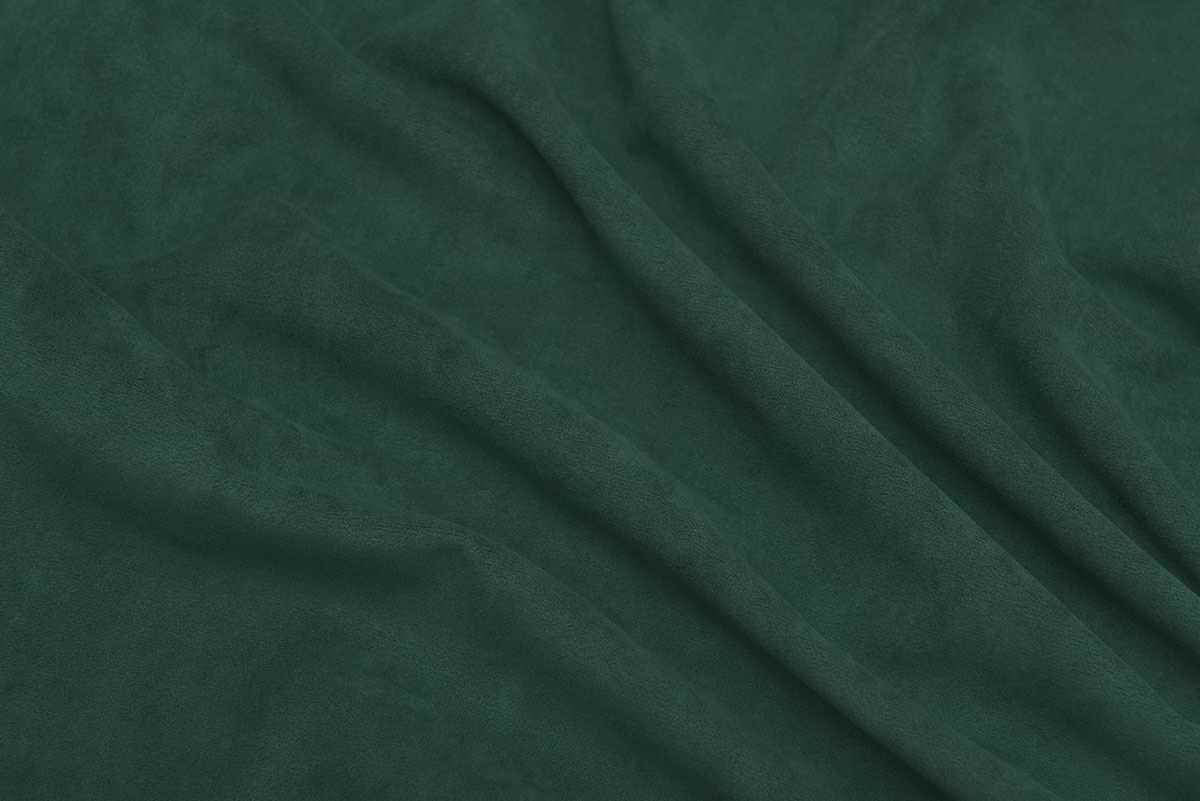 Стул Дилан широкий зеленый, ножки дуб, ткань под заказ 