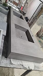 Большие раковины по индивидуальному заказу