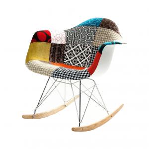 Стул Eames Style RAR Chair PATCHWORK Стул Eames Style RAR Chair PATCHWORK