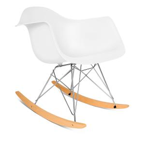 Стул Eames RAR светлый бук белый Стул Eames RAR светлый бук белый