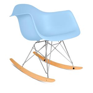 Стул Eames RAR светлый бук голубой Стул Eames RAR светлый бук голубой