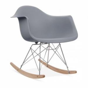 Стул Eames RAR светлый бук серый Стул Eames RAR светлый бук серый