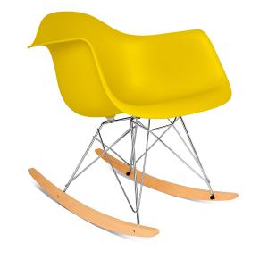 Стул Eames RAR светлый бук горчичный Стул Eames RAR светлый бук горчичный