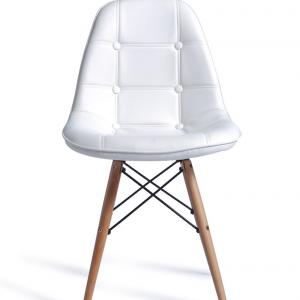 Стул Eames DSW PVC белый Стул Eames DSW PVC белый