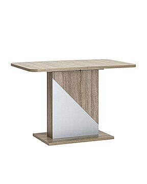 Стол Accent 110-145*69 трюфель/серебро Стол Accent 110-145*69 трюфель/серебро