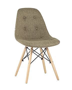 Стул DSW SOFT рогожка светло-коричневый Стул DSW SOFT рогожка светло-коричневый