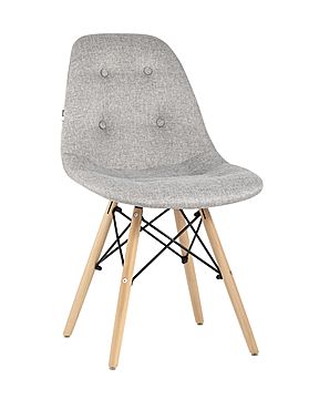Стул DSW SOFT рогожка светло-серый Стул DSW SOFT рогожка светло-серый