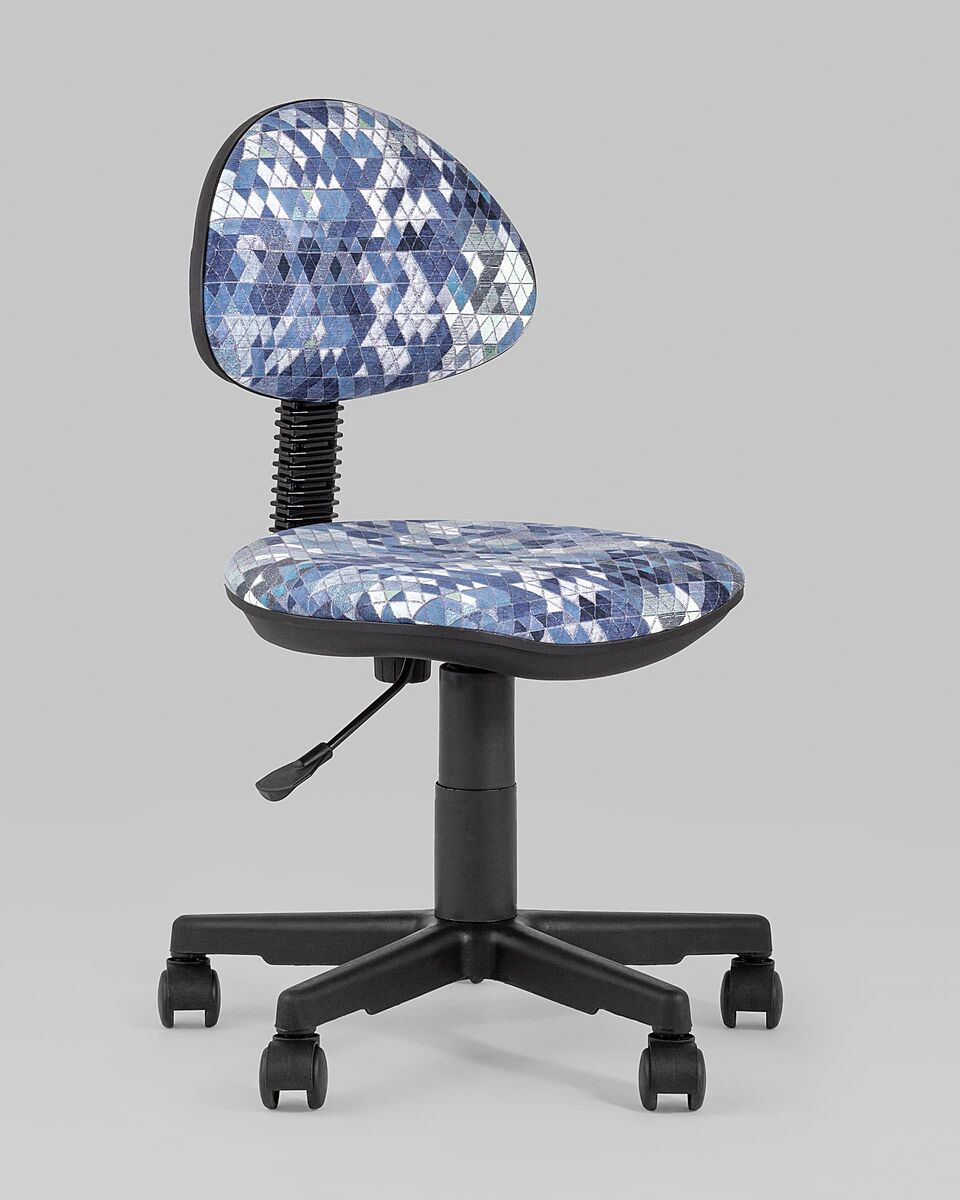 Кресло компьютерное детское УМКА абстракция синий