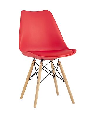 Стул Eames Soft красный Стул Eames Soft красный