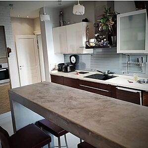 Стол барный из стеклофибробетона