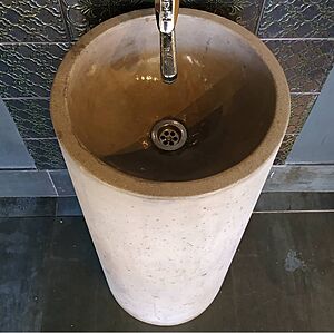 Напольная раковина Туба, чаша конус