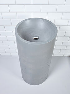 Напольная раковина Туба, чаша конус