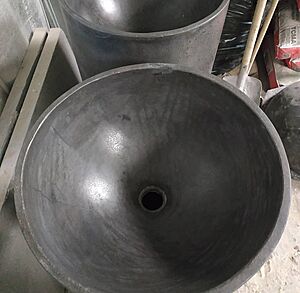 Напольная раковина Туба, чаша конус