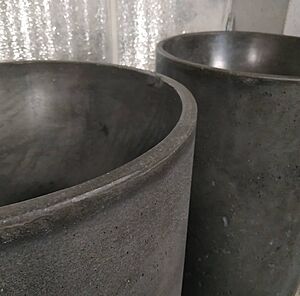 Напольная раковина Туба, чаша конус