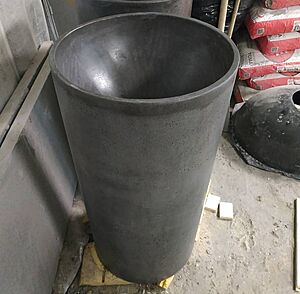 Напольная раковина Туба, чаша конус