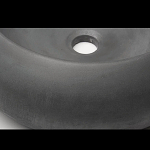 Бетонная раковина RONDO серый