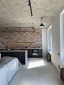 Кухонные острова из бетона