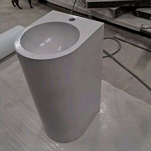 Напольная раковина Туба c полкой