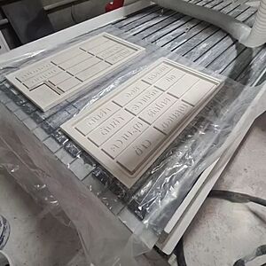 Бетонные 3D панели по индивидуальному дизайн проекту