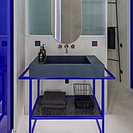 Цветные раковины/ мойки из бетона