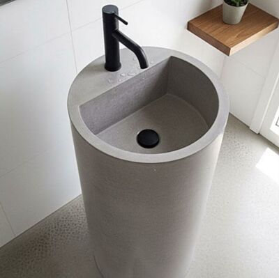 Напольная раковина Туба с краном