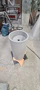 Напольная раковина Туба с краном