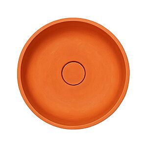 Цветная бетонная раковина круглая 450 мм (накладка опционно)